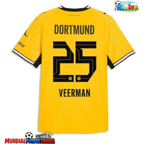 Camiseta Borussia Dortmund Joey Veerman #25 Primera Equipación Replica 2026-27 mangas cortas